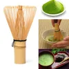 Matcha grönt te pulver whisk matcha bambu visp bambu chasen användbar pensel verktyg kök tillbehör pulver rre11975