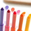 Highlighters 40 st / lot Bling läppstift Highlighter Pen Färg Crayon Marker Pennor Stationery Office School Supplies Canetas Escolar FB607