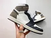 2021 High OG Shoes 1 Dark Mocha 1S Sail Black Hyper Royal Trophy Room Outdoor Shoe Men Women Sports Sneakers