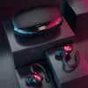 S730 TWS trådlösa portar hörlurar 9D Stereo Gaming Headset LED Monitor Inga latens öronproppar hörlurar