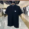 Polo en coton extensible avec détails en nylon Polo de créateur pour hommes t-shirts Marque Hommes Polos High Streetwear