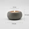 Silicone Mold Concrete Candlestick Mold Cement Candle Holder Tool 210722