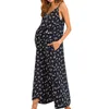 Платья для беременных Sagace Женщины Беременные Платье Летний Цветочный Печатный Пляж для вечеринки Повседневная экзотика