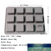 12 quadrati Attrezzi per torte Cupcake Cioccolato Teglia da forno Fondente Cucina Bakeware Mousse in silicone Stampo per dolci Muffin Pan Prezzo di fabbrica design esperto Qualità Ultimo stile