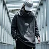 Plus Size Fish Mond Chinese Borduurwerk Fleece Hoodies Winter Japan Punk Stijl Hip Hop Casual Sweatshirts Mannen FROCK Hoodies 201104