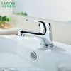 Badrum Sink kranar LF56A100 Enkel nivå bassäng mix kranvatten kran handtag kallt och mixer