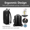 IKE MARTI Backpacks Men Laptop Business Bag Usb Charging Male Mochila Sac A Dos Waterproof School Anti Theft Travel Bagpack 210929