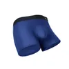 Underbyxor sexiga underkläder för män boxare sömlösa trosor man transparent is silkespåse man bekväma boxershorts plus storlek