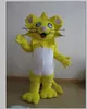 Costume de mascotte de lion jaune, nouveau, direct d'usine, personnage animal, vêtements fantaisie de fête de noël et d'halloween