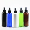 200 ml ronde schouder PET-spuitfles Parfum fijne make-upflessen 6 kleuren