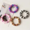 8 color Gradient Telephone Wire hairband Gradient colorful Ponytail Holder Elastic Phone Cord Line hair tie hair accessories kids 2866607