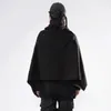 11 BYBB'S Dark Hop Techwear Jacket Jacketwear Streetwear Zipper à glissière extérieur Câpe à coupe-vent 2021 Loose Cardigan Windbreaker Cloak x0710