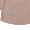 Autumn Women Square Collar Knitting Short T Shirt Casual Femme O Neck Long Sleeve Crop Tops T1380 210302