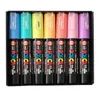 7Light Colors UNI POSCA PC-3M / 1m / 5m advertising graffiti highlight pen acrylic pen 210226