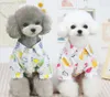 Psa odzieżowa koszula ananasowe letnie małe ubrania Chihuahua tshirt puppy kamizel