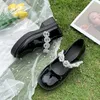 Kristal Beyaz Lolita Ayakkabı Yuvarlak Ayak Sonbahar Açık Rahat Bayanlar Ayakkabı Öğrenci Parti Mary Jane Ayakkabı Zapatos De Mujer 2022