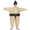 Mascot CostumesKids Sumo Inflatable Costumes Christmas Halloween Purim Costume Boys Girls Carnival Party Dress Suit ClothingMascot doll cos