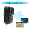 PR-300C Trail Camera 720P Night Vision Outdoor Hunting Security Cam avec IP54 Étanche Wildlife 120ﾰ Objectif Grand Angle