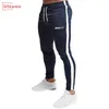 SITEWEIE Coton Jogger Pantalon d'entraînement Pantalon de piste en plein air Sportswear Pantalon de fitness Hommes Gyms Skinny Pantalon de survêtement G252 210715