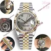 8 kleur waterdichte vrouwen kijken lady maat 36mm klassiek meisje Romeinse cijfers polshorloge automatische mechanische beweging horloges