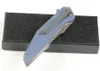새로운 RM12 플리퍼 폴딩 나이프 D2 스톤 워시 블레이드 G10 + 스테인레스 스틸 핸들 볼 베어링 EDC 포켓 칼