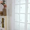 Cartoon ballon borduurwerk gordijn tule voor woonkamer slaapkamer kinderkamer raam screening keuken pure gordijn ZH052Y 210712