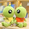 Single Horn Cute Pet Dinosaur Plush Toy for Baby Kids Playmate Cute Soft Stuffed Animal Dinosaur PlushToy Gift for Kids Birthday