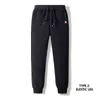 Vinter varma byxor män Bomull Fitness Sportkläder Tracksuit Bottoms Skinny Sweatpants Byxor Trackbyxor Mens Joggers M-8XL K340 211112