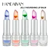 HANDAIYAN 3.6ML Jelly Nourishing Lip Balm Color-Changing Fuktig Sweet Lip Stick Jelly Lip Gloss 8 Färger 96PCS / Lot DHL