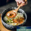 Sopa de estilo japonês colheres de sopa longa alça de mesa cozinha cozinha mingau de madeira arroz colher colher colher de chá de louça utensílios de cozinha