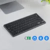 Ensemble clavier et souris Bluetooth, Kit clavier et souris rechargeables sans fil ultra fins pour tablettes universelles, smartphones, ordinateurs 5267783