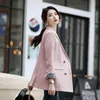 Women's Suits & Blazers Plus Size 2022 Business Fall Winter All-match Basic Double Breasted Jackets Loose Long-sleeve Coat Top