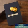 8 unids Tarjetas de felicitación universales Tarjetas de felicitación de flores secas delicadas Tarjeta de papel de bendición hermosa para el festival de bodas1