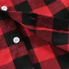 Hot Sale Boys Shirts Classic Casual Plaid Flannel Children shirts For 2-8 Years Kids Boy Wear 210306