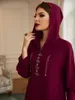 Abbigliamento etnico Eid Mubarak Kaftan Abaya Dubai Turchia Hijab Abito musulmano Africano Islam Abaya per le donne Robe Musulman De Mode Djellaba