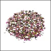 5000Pcs 5Mm Round Flat Back Resin Rhinestones For Womens Handmade Jewelry Accessories Rr021-Rr039 Drop Delivery 2021 Loose Beads Vwgeb