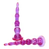 NXY Anal Plug Bestco 18 + Anale Kralen Silicone Butt G-Spot Achtertuin Stimulator Prostaat Massage Erotische Vuxen Sexleksaker Voor Masturbator1215