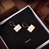 Luxurys Designer Schmuck Einfachheit Mode Halsketten Ohrringe für Frauen Personality-Beutel-Ohr-Bolzen-Halskette Männer Empfindliche Schmuck 2021