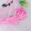 Romantyczne sztuczne mydło kwiaty róży bukiet pojedyncze goździk na domowy wystrój ślubny DIY dostarcza walentynki prezent