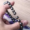 Men Designer 8MM Bracelets Women Natural Stone Crystal Stretch Beaded Bracelet Gemstone Round Bracelets