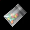 200pcs/lot Matte Clear Plastic Bags For Candy Snack Packaging Cookies Beans Nuts Self Adhesive Seal Storage Packing Bagshigh quatity