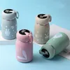 Thermal mug Intelligent temperature measurement and color changing vacuum flask lovely 320ml Thermo cup for coffee 211109