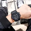 SANDA New G Style S Shock Men Sports Watches Big Dial Luxury LED Digital Military Waterproof Wrist Watches 210303199R