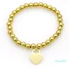 fashion High Quality Love Bracelet Fine Jewelry Heart Bracelet For Women Gold Charm Bracelet Famous Jewelry