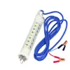400W 5M LED Underwater Fishing Light Lure Bait Finder Night Lamp 12V/24V with Battery Clip
