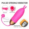 NXY Eggs Oeuf Vibrati sans fil 10 modes de vibration Auto-confort Stimulant Masseur corporel féminin Chargement USB Jouets pour adultes Port invisible 1211