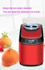 1.5L Morbido Duro Italiano Macchina per il Gelato Macchina per Uso Domestico Piccolo Automatico Completo Sorbetto Dessert di Frutta Yogurt Gelato Maker 140 W