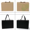 Gift Boxes Home Storage Foldable Cartons Solid Color Children Men Women Shoe Container Convenient Kraft Paper 7sx G2