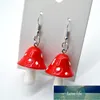 Kreative Rot Lila Acryl Pilz Anhänger Ohrringe Mode frauen Party Lange Ohrring Zubehör Süße Mädchen Schmuck Geschenk