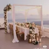 1M/2M luxury artificial flower row arrangement decor for party wedding arch backdrop Road cited flower rose peony hydrangea mix 210925